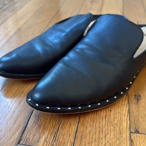 Sam Edelman Lewellyn Black Studded Mules 37 US7 - Picture 5 of 8